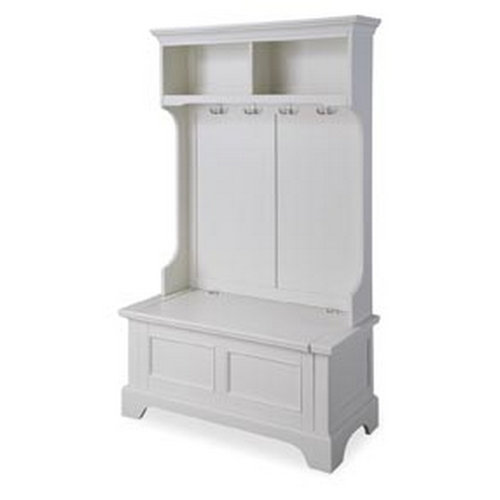 Three Posts™ Patricia Hall Tree 40'' Wide with Bench & Reviews Wayfair